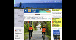 Desktop Screenshot of cyclevancouverisland.ca